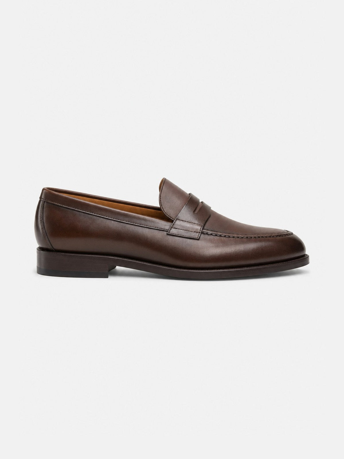 便士樂福鞋 - 棕色小牛皮